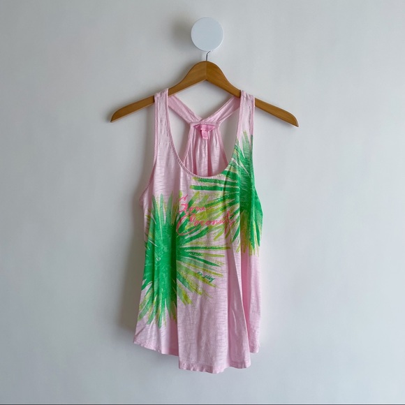 Lilly Pulitzer Tops - Lilly Pulitzer Cordelia “Gone Coconuts” Tank Top size small!
